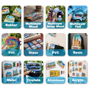 Colección de Imanes de Resina 3D Personalizados con Lugares Emblemáticos Europeos, Imanes de Refrigerador con Múltiples Formas de París, Londres y <span class=keywords><strong>Roma</strong></span>, Recuerdo de Viaje para Tiendas de Regalos - Product Image 3
