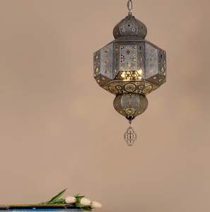 Caractéristiques de l'Asie du Sud-Est exotique rétro chambre salon restaurant hôtel <span class=keywords><strong>lit</strong></span> et b bar club creux sculpté lustre - Product Image 6