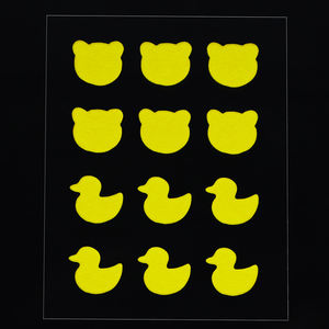 Parches para el Acné con Forma de Oso Amarillo, 12 Unidades, Adhesivos Divertidos con Forma de Animales para Granos, <span class=keywords><strong>Tratamiento</strong></span> Hidrocoloide para Niños - Product Image 3