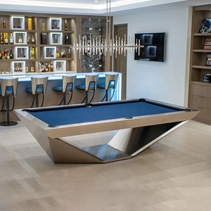 Nhà Máy Bán Hàng Trực Tiếp Hiện Đại Tùy Chỉnh <span class=keywords><strong>Slate</strong></span> Bàn Bida Tự Động Trở Lại Hệ Thống 7/8/9 Chân Snooker Bàn Hồ Bơi Thân Thiện Với Môi - Product Image 1