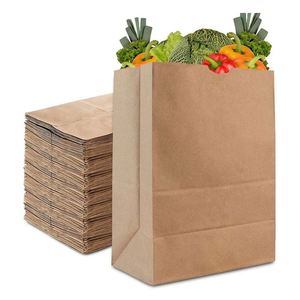 Bolsa de Papel Pequeña para Compras Sos Kraft con Tamaños Personalizados - Product Image 1