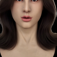 Masque de cosplay professionnel pour femme avec caractéristiques faciales hyper réalistes, masque de célébrité, masque en silicone réaliste