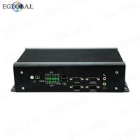 Mini PC Industrial de 9.ª Generación con CPU I7 9750H, 3* 4*RS232, 2*422/485 COM, 14GPIO, 2*i225, 2.5G, DDR4, SSD, Sin Ventilador, Nueva Computadora de Escritorio