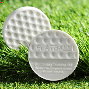 Golf <span class=keywords><strong>Fitball</strong></span> -- <span class=keywords><strong>Bola</strong></span> plana para entrenamiento de swing Golf Flatball Training Aid OEM ODM Fabricante de suministros de fábrica Balón de entrenamiento de swing - Product Image 1