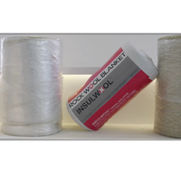 INSULWOOL Rouleau de laine de roche robuste 50 kg - 50 mm d'épaisseur, isolation thermique et acoustique ignifuge avec revêtement en aluminium, écologique, conforme ASTM