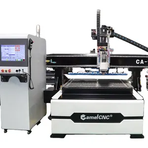 Camel CNC Padrão CE 1325 CNC Router Máquina de perfuração automática de madeira para trocador de ferramentas roteador linear ATC