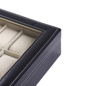 出厂价24位24槽PU皮革手表收纳盒展示盒 - Product Image 4
