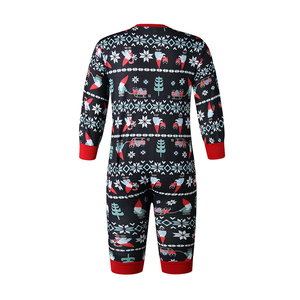 Ropa de Navidad estampada para <span class=keywords><strong>padres</strong></span> e hijos, Conjunto de pijama de 2 piezas a juego - Product Image 4