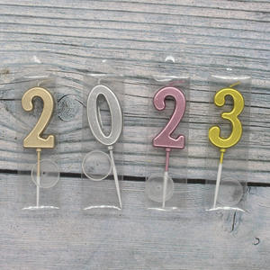 Velas de número de parafina sin humo ecológicas de lujo para cumpleaños, Halloween, Navidad, fiestas de Año Nuevo, deseos al por mayor - Product Image 4