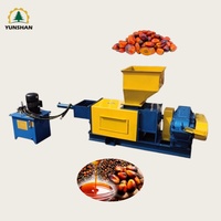 800-1000kg/uur Dubbele Schroef Automatische Nieuwe Palmolie Persmachine |   Hoge-efficiënte palmolie-maallijn