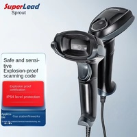 Escáner de Código de Barras Industrial SuperLead 3300H con Interfaz COM, Luz LED de Alta Calidad, Sensor CMOS a Prueba de Explosiones 300