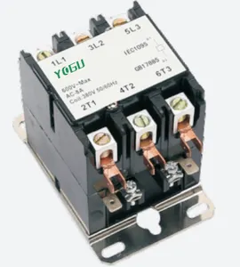 YOGUエアコン接触器2極AC磁気接触器VKSELE CJX9-32/2 CJX9-40/2