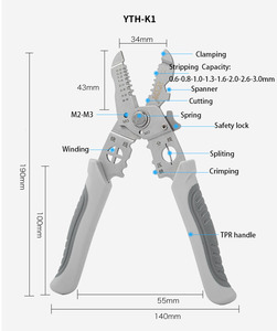 Yth đa chức năng dây thép không gỉ Stripper <span class=keywords><strong>stripping</strong></span> kìm tước Tước công cụ - Product Image 5