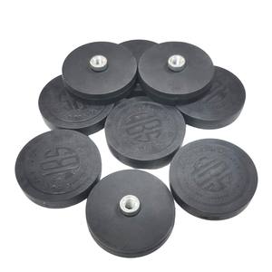 Aimant néodyme de qualité N35 Panneau de toit de taxi Montage publicitaire Extrêmement stable Matériaux magnétiques recouverts de caoutchouc noir - Product Image 3