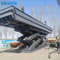 Table élévatrice de déchargement à ciseaux de grand tonnage 20T