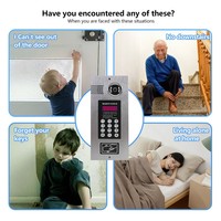 Système d'interphone vidéo pour appartement, écran tactile, téléphone de porte avec caméra intégrée, moniteur intérieur mural