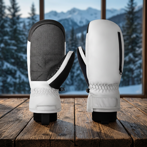 Gants de ski et de snowboard d'hiver, isolés, respirants, imperméables, fermeture éclair, pour les sports d'hiver en plein air, vente en gros personnalisée - Product Image 2