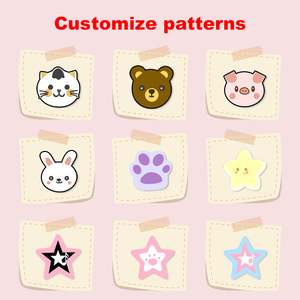 Parches Hidrocoloides para el Acné con Diseños Personalizados, Dibujos Animados, Animales, Caras, Certificación CE, Hipoalergénicos - Product Image 5