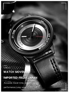 Reloj de Cuarzo con Diseño de Esfera de Cámara, Serie Fotógrafo, Resistente al Agua 3 ATM, en Oferta - Product Image 4