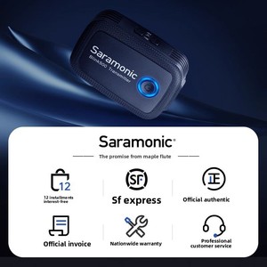 Microfono Lavalier Wireless Fengdi Blink500 Little Bee per Fotocamera e <span class=keywords><strong>Telefono</strong></span> Cellulare, Accessori per Streaming e Registrazione dal Vivo - Product Image 5