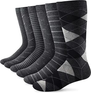 Chaussettes habillées et bonneterie pour hommes Personnalisé Classic Business Crew Happy Design Colored Casual Cosy Sock Logo personnalisé Crew for Men - Product Image 4