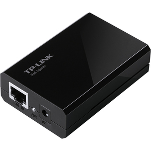 TL-PoE160S <span class=keywords><strong>TP</strong></span>-<span class=keywords><strong>Link</strong></span> Gigabit PoE iniettore per UL Certified Black Desktop/supporto a parete Plug Play 328 15.4W/30W PoE forniture - Product Image 1