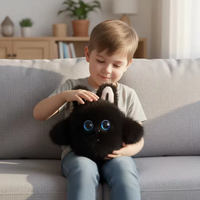 Robot poupée IA intelligente CBYD sous Linux avec caméra, capteur tactile, compagnon émotionnel, animal de compagnie interactif, texture douce, Wi-Fi pour enfants