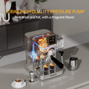 Máquina de café eléctrica semiautomática CB2 de 20 bares, función 3 en 1, Latte Cappuccino Espresso, uso portátil en coche, hogar, Español - Product Image 6