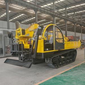 Irene800 Camión Pista Hidráulica sobre Orugas 800KG Mini Track Dumper Mini Crawler Dumper - Product Image 3