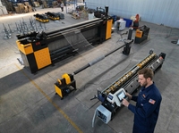 Machine à mailles de gabions CNC automatique avec contrôle PLC et écran tactile pour la production de boîtes de gabions DAPU