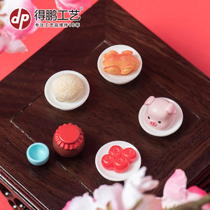 Dp Guanyin God Of Wealth Resin Craft <b>Miniature</b> Desktop Ornament For Chinese New Year Decor - Product Image 4