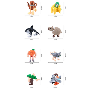 Vashine 3D in ý brainrot PLA thân thiện với môi trippi troppi Vật liệu hành động hình đồ chơi trulimero trulichina vui toi - Product Image 6