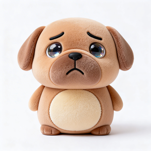 Nuova Statuetta Personalizzata in PVC Gommato: <span class=keywords><strong>Il</strong></span> Cagnolino Ingiustamente Accattioleato - Modellino da Collezione e Decorazione - Product Image 5