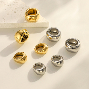 Cool 2024 Hot Selling Waterproof Jewelry Stainless Steel Custom Other Fashion Beautiful Bridal <strong>Clip</strong> <strong>on</strong> <strong>Earrings</strong> for <strong>Girl</strong> - Product Image 2