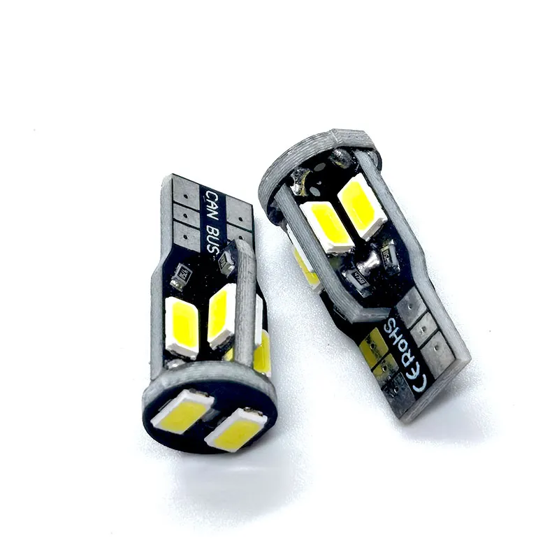 T10-10SMD-5630 brightest t10 led bulb DC 12-24V t10 led lamp replacement bulbs car head light