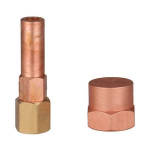 Boquilla de cobre para antorcha de calentamiento, 19 mm de longitud, para soldar y cortar, accesorio para pistola de llama - Product Image 5