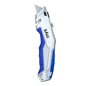 SALI hızlı bıçak çift amaçlı karton güvenlik bıçağı yerine taşınabilir otomatik geri çekilebilir bıçaklar