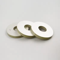 PZT-4 PZT-8 kustom cincin keramik piezoelektrik transduser PZT Washer