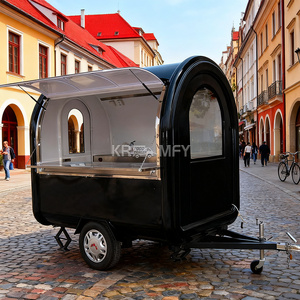 Remolque de Comida Móvil para Restaurante Callejero 2025, Carrito de Hielo Raspado, Barbacoa, Hot Dogs, Camión de Comida Rápida - Product Image 6