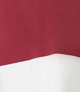 Broderie personnalisée Oversize Épaules tombantes Rouge et Blanc Rayures Contrastées Polos Chemise <span class=keywords><strong>Rugby</strong></span> Courte pour <span class=keywords><strong>Femme</strong></span> - Product Image 6