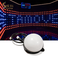 Juego de Coordinación Interactiva con Luces LED RGB 3 en 1, Activadas por Botón, para Sala de Juegos y Team Building, con Certificación CE