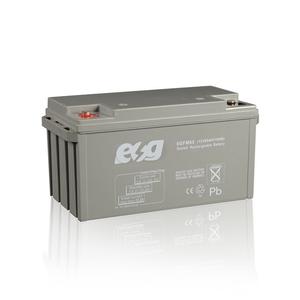 ESG VRLA batterie rechargeable 12 volts scellé plomb-acide (SLA) batterie sans entretien 60AH 65AH 12 V ABS UL94-V0/fichier E88637 - Product Image 2