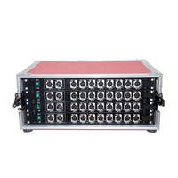 Répartiteur DMX 8 voies avec amplificateur de signal pour éclairage de scène, DJ, fêtes et événements
