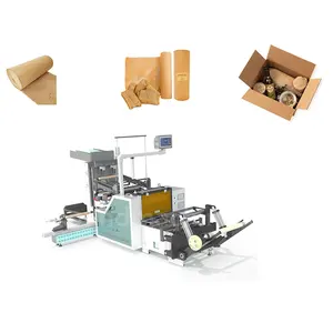 Original Manufacturer Full Automatic Cushion Protective Kraft Packaging Production Line Honeycomb Paper Making Machine