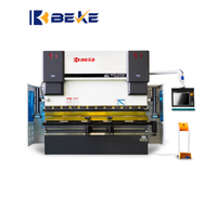 Presse plieuse CNC BEKE WE67K 160T2500 à 8+1 axes, hydraulique, entièrement automatique, pour le pliage de tôles, fonctionnement stable, haute précision