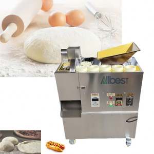 Nouvelle machine de collation de Restaurant ABFT-D600 Allbest de haute qualité pour la pâte à Pizza haute productivité 200-300 kg/h capacité 110V/220V - Product Image 1