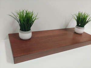 Keway Estantes Laminados de Melamina de 14 "X 48" Paneles 3/4 "Grueso Blanco, Arce, Cerezo Armario Slatwall Estante de Almacenamiento de Madera - Product Image 4