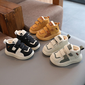 Sepatu Sneakers anak laki-laki dan perempuan, sepatu olahraga anak-anak uniseks kasual Sol empuk kualitas tinggi musim gugur dan dingin - Product Image 1