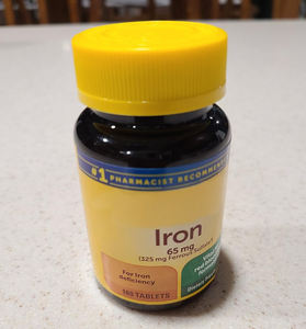 Tabletas de hierro para tabletas de hierro veganas 65 MG orgánicas de etiqueta privada certificadas <span class=keywords><strong>GMP</strong></span> - Product Image 3