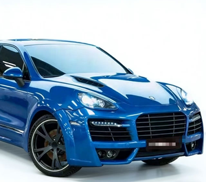 LARIDAS Nuevo Kit de Carrocería Ancha para Cayenne 958 2011-2014 con Recortes para Escape, Parachoques Delanteros/Traseros, Imprimación Negra 100% - Product Image 3